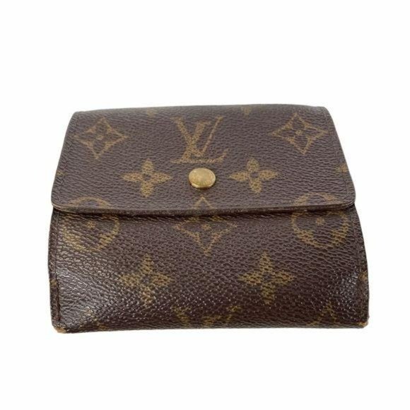 Authentic Louis Vuitton Wallet Portefeiulle Elise Trifold Monogram LV Vintage - Picture 3 of 12
